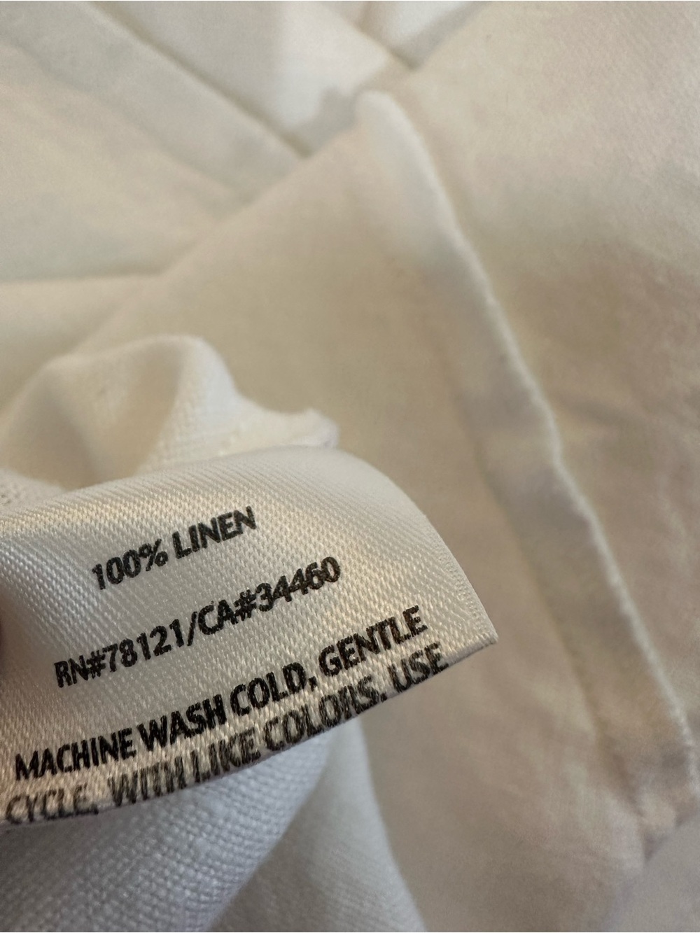 NWOT Eileen Fisher Organic Linen A line Skirt - Picture 6 of 8
